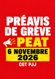 Journée noire PEAT le 06 novembre 2026