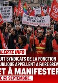 29/09/26&nbsp;: Appel à la mobilisation 